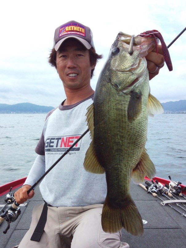 琵琶湖で直リグ