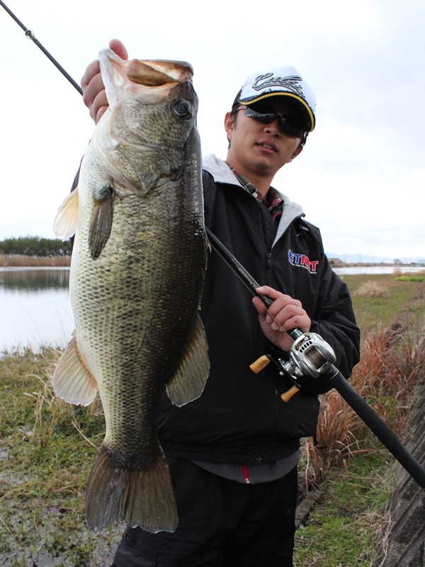 冬の琵琶湖ロクマル