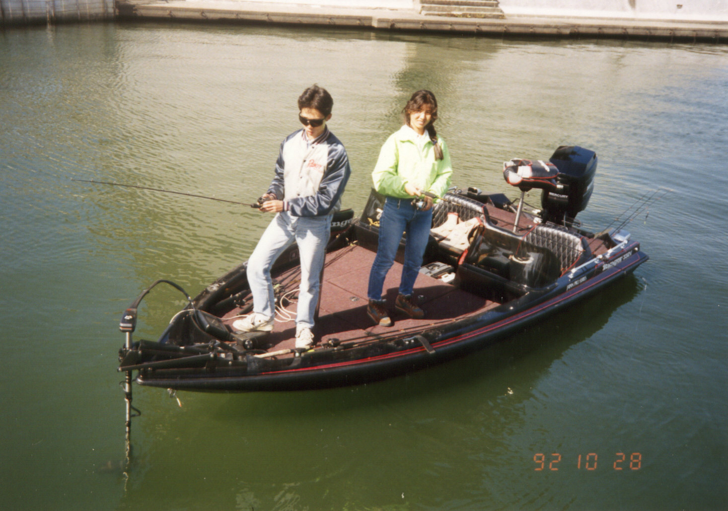 25年前の写真やで ここから自分のバスボートライフがスタート 杉戸繁伸船長blog 琵琶湖バスフィッシングガイド 日本海小浜釣り